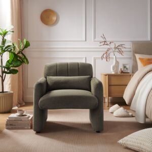 كرسي مفرد فيردي - بني