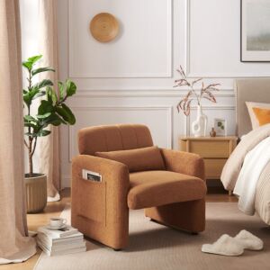 كرسي مفرد فيردي - برتقالي