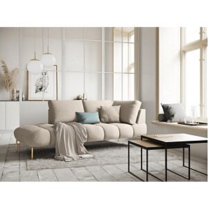 اريكة استرخاء ديلورا - 3 مقاعد - بيج