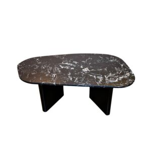 طاولة قهوة مارسيل - اسود وابيض