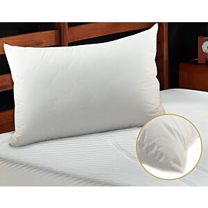 مخدة مطرز روي - ابيض