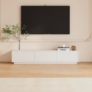 طاولة تلفزيون سومير 180 سم - اوف وايت