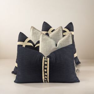 طقم غطاء وسادة ديكور بدون حشوة 5 قطع اراس