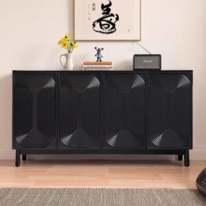 طاولة بوفيه ماندي - اسود