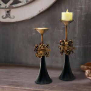 شمعدان حديد انتيك كبير