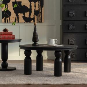 طاولة قهوة كومبو - اسود