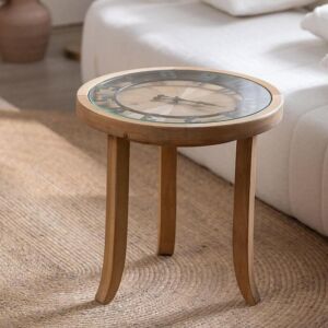 طاولة جانبية سطح ساعة كلوكار