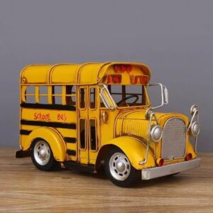 ‎تحفة باص مدرسة حديد