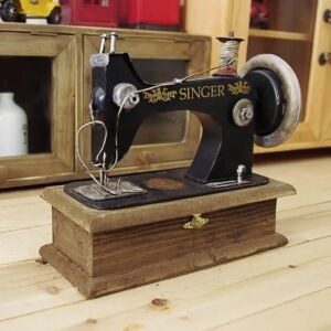 ديكور ماكينة خياطة حديد انتك