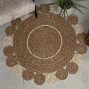 سجادة بوهيمي مدور كايور