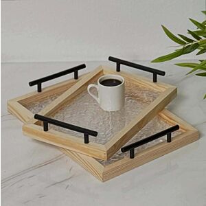 طقم صواني قطعتين ووزا