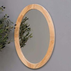 مرايا جدارية خشب ماموركا 86 سم