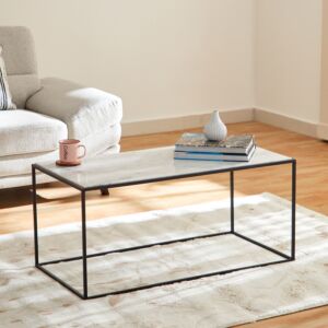 طاولة قهوة بسطح رخام إيلين