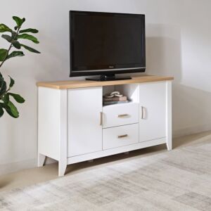 طاولة تلفزيون مع بابين من سكاي