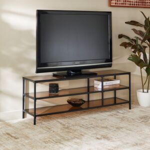 طاولة تلفزيون حتى 55 بوصة بسطح زجاج من أرك