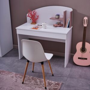 مكتب دراسة وخزانة من بيد