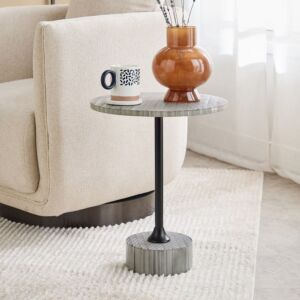 طاولة جانبية من الراتنج الممتاز من سيتيريا