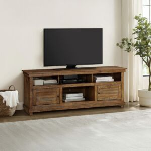 طاولة تلفزيون خشب صلب ديلف