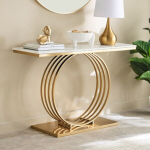 كونسول بسطح رخام أصلي من رينجا