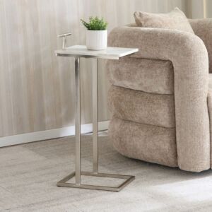 طاولة جانبية بسطح رخامي أونيكس أكوستا