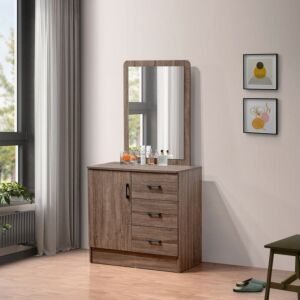 طاولة تزيين مع مرآة من أويسيس