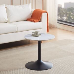 طاولة جانبية من الحجر الملبد من إلفيس