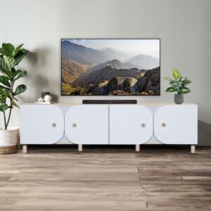 وحدة تلفزيون بـ 4 أبواب للأجهزة حتى 70 بوصة من أركا