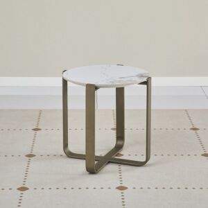 طاولة جانبية من الحجر الملبد من كوكو