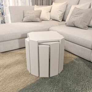 طقم طاولة جانبية متداخلة 3 قطع مودوليكس سواي