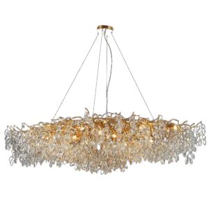 ثريا علاقي سيريب تريس مستطيل - ذهبي