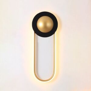 اضاءة جدارية جرافيتي 16 واط - ذهبي واسود