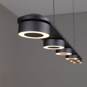 انارة معلقة  أسود ورملايت مستطيل