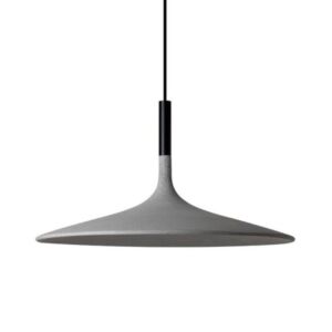 إنارة معلقة دوم اسمنت - رمادي