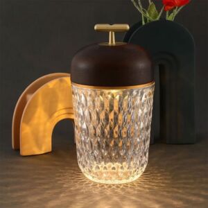 تحفة طاولة باضاءة فيولا - ذهبي