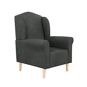 كرسي مفرد لافيكا - رمادي غامق