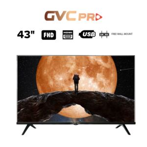 شاشة جي في سي برو 43 بوصة فل اتش دي مداخل HDMI وUSB