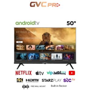 شاشة تلفزيون جي في سي برو GVC- 50TUS7100 سمارت - 50 بوصه