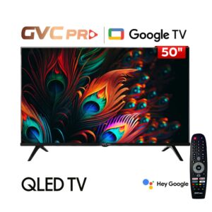 شاشة جي في سي برو QLED 4K الذكية - 50 بوصة