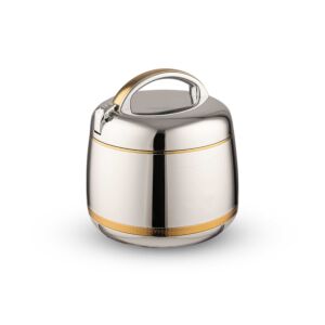 حافظة طعام غولدن فاير تايوان لون فضي وذهبي - سعة 1.5لتر