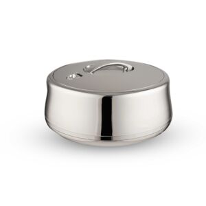 حافظة طعام غولدن فاير كروم لون فضي - سعة 5لتر