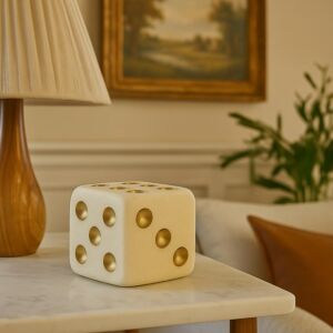 مجسم نرد ديكوري 14 سم