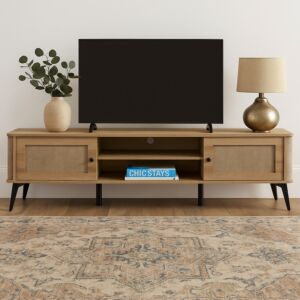 طاولة تلفزيون 200 سم شيراز - بيج