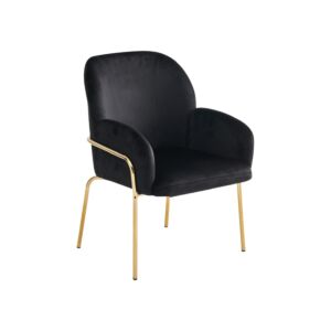 كرسي طعام ريتال - اسود