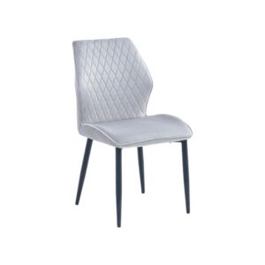 كرسي طاولة طعام رومو - رمادي فاتح