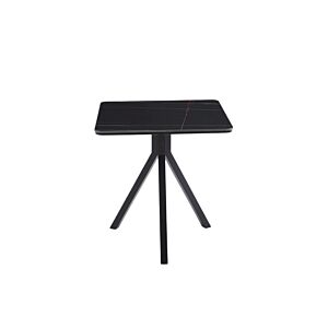 طاولة طعام سيراميك ل 4 اشخاص سيفدال - اسود