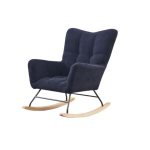 كرسي ايلانا هزاز بوكليه - اسود