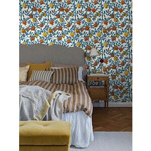 ورق جدران منقوش سكندفيون ديزاينرز - متعدد الالوان