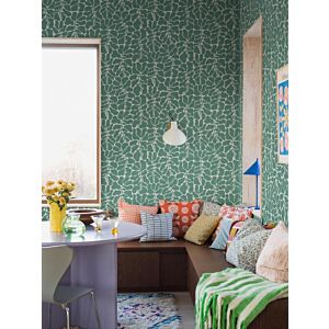 ورق جدارن منقوش ميورس - اخضر