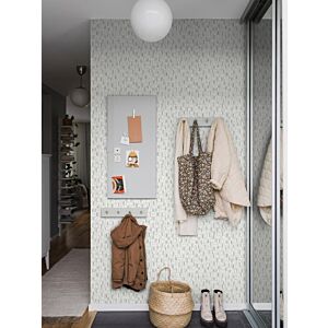 ورق جدران بتصميم هندسي - اخضر