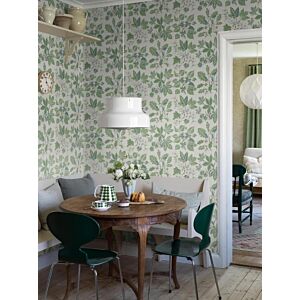 ورق جدران منقوش ناتشر - اخضر